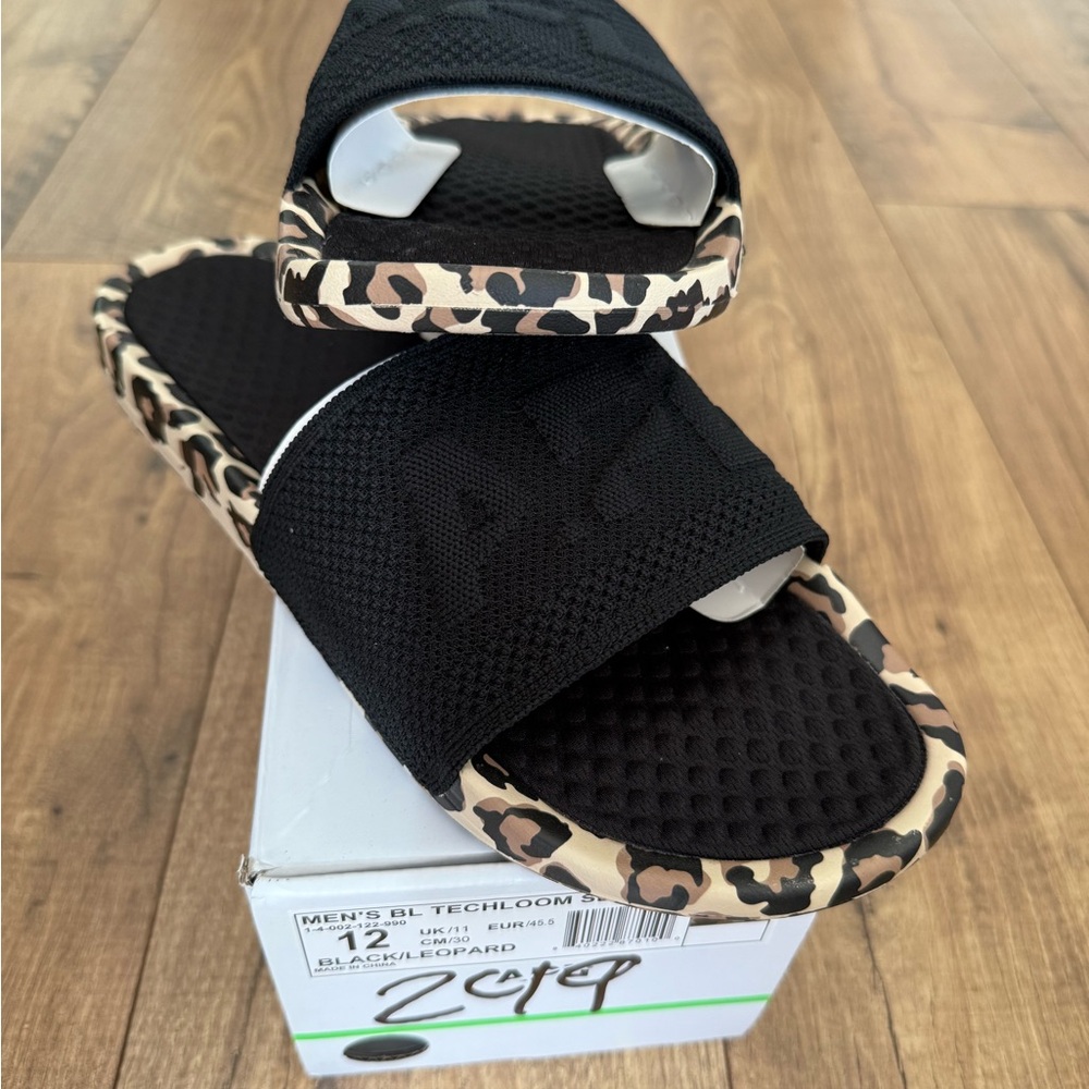 APL Black and Leopard Men's Loafers & Slip-Ons